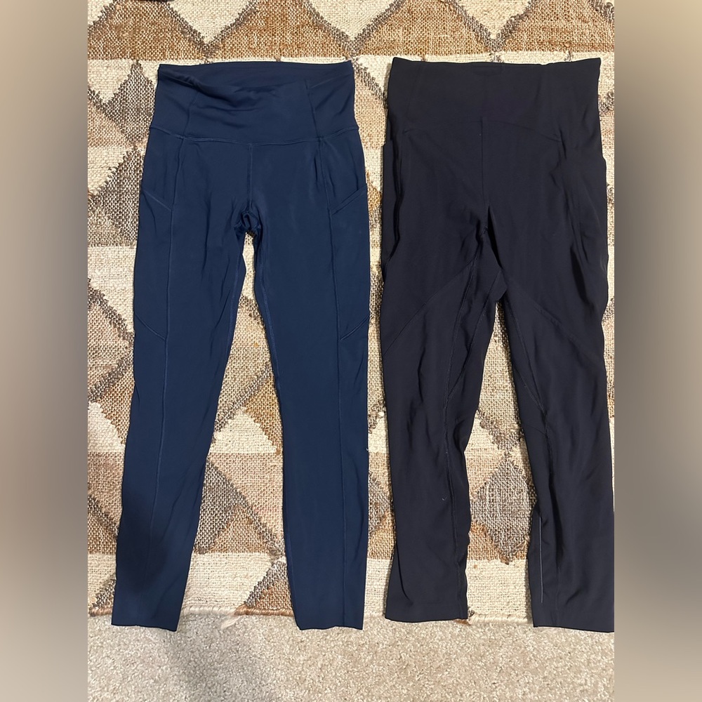 Lululemon leggings both size 4